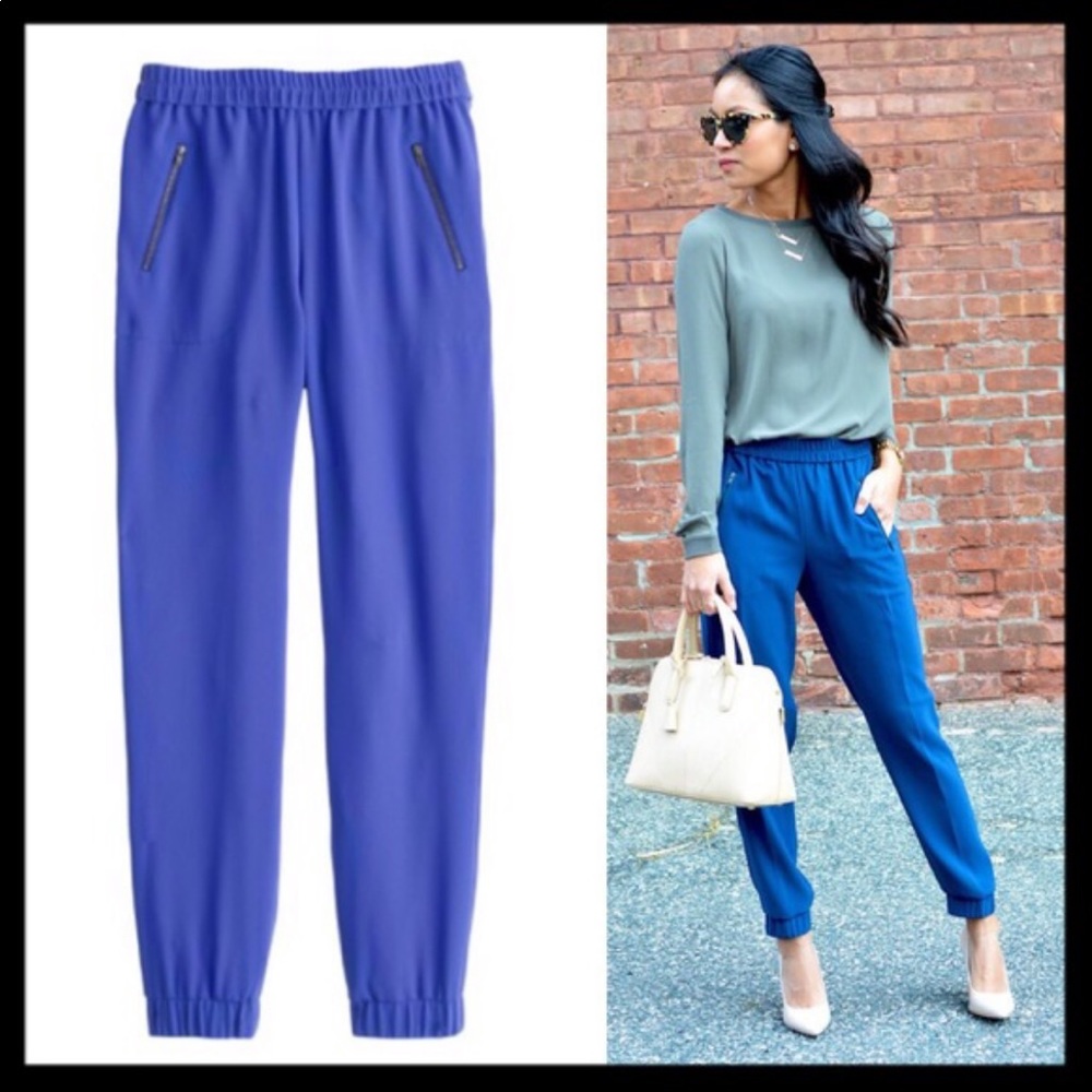 J. Crew Blue Turner Pant - Picture 3 of 5